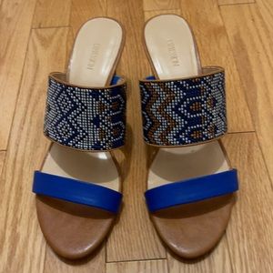 Expressions ladies slip on heels size 10